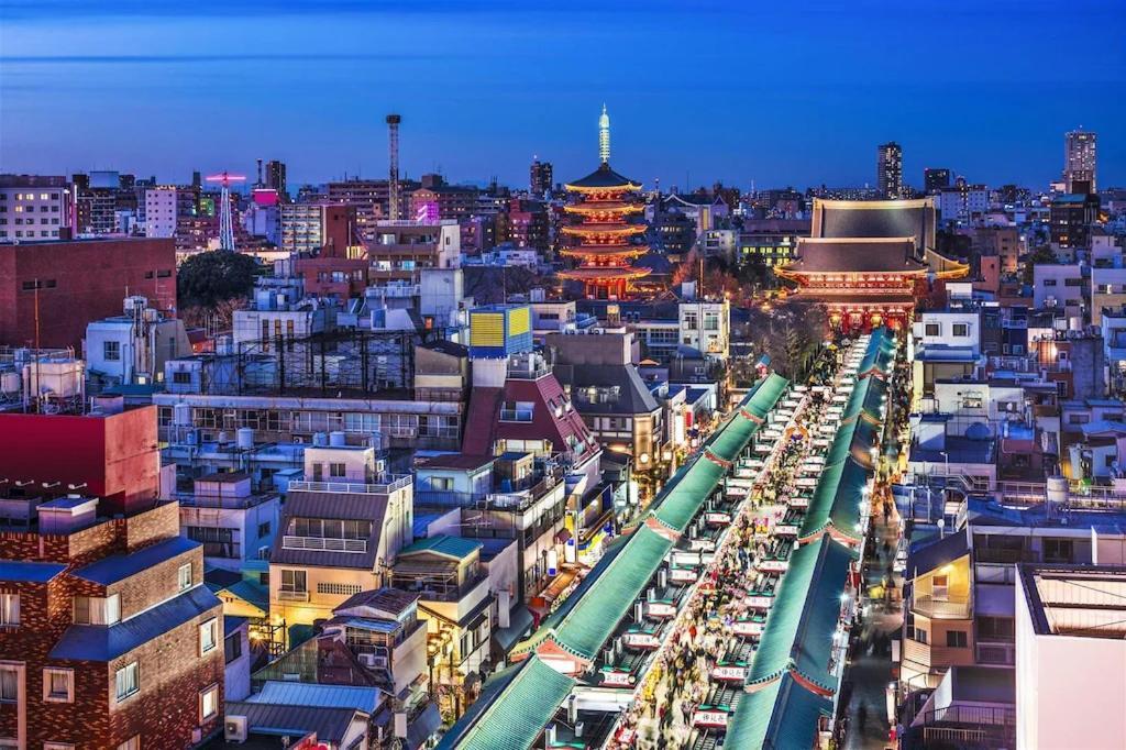 Ueno Yuyuhouse 1Ldk For Rent, Close To Senso-Ji Temple,Kaminarimon Gate,Kappabashi Dougu Street,Akihabara,Shinjuku And Disneyland 東京都 エクステリア 写真